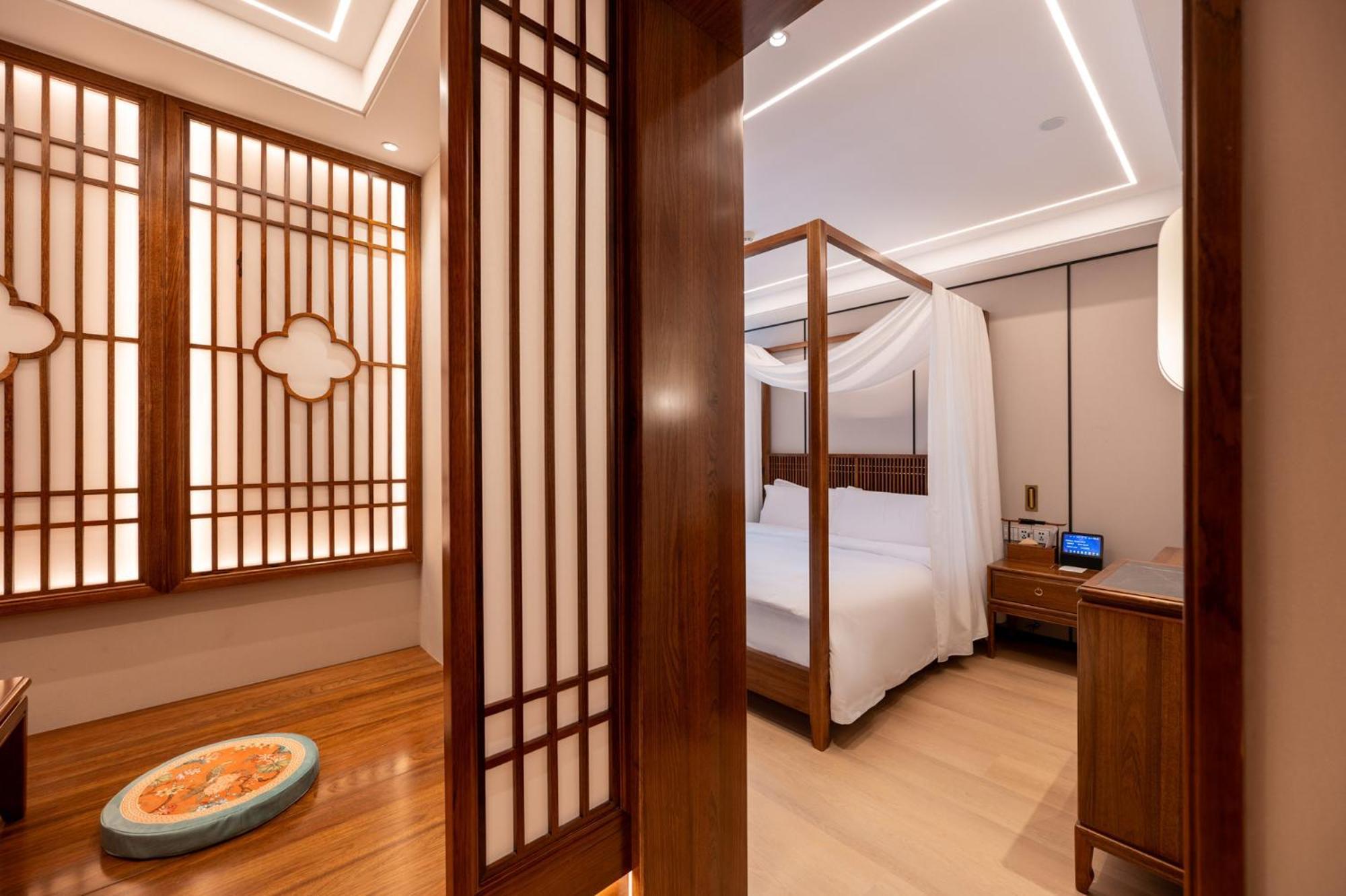 Fuxue Qiuguo Hotel Beijing Nanluoguxiang Siheyuan Branch المظهر الخارجي الصورة