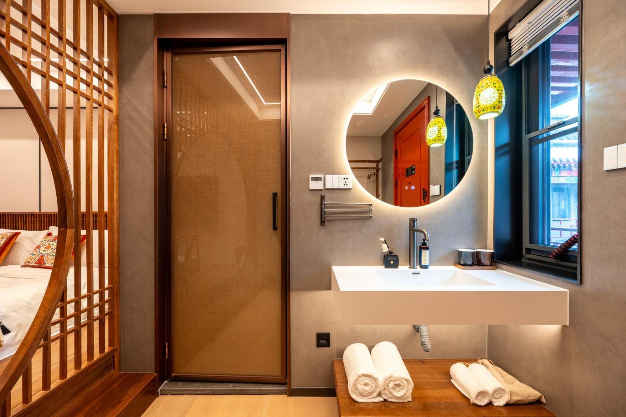 Fuxue Qiuguo Hotel Beijing Nanluoguxiang Siheyuan Branch المظهر الخارجي الصورة