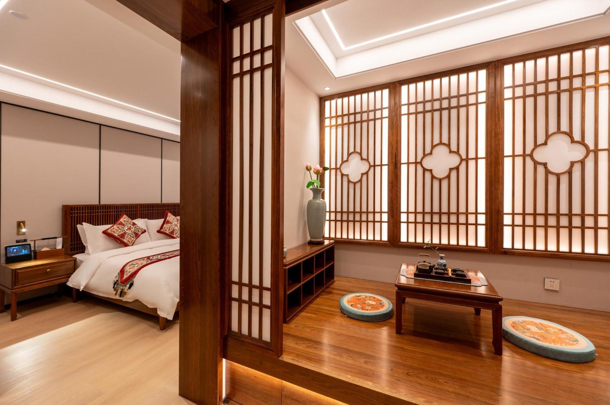 Fuxue Qiuguo Hotel Beijing Nanluoguxiang Siheyuan Branch الغرفة الصورة