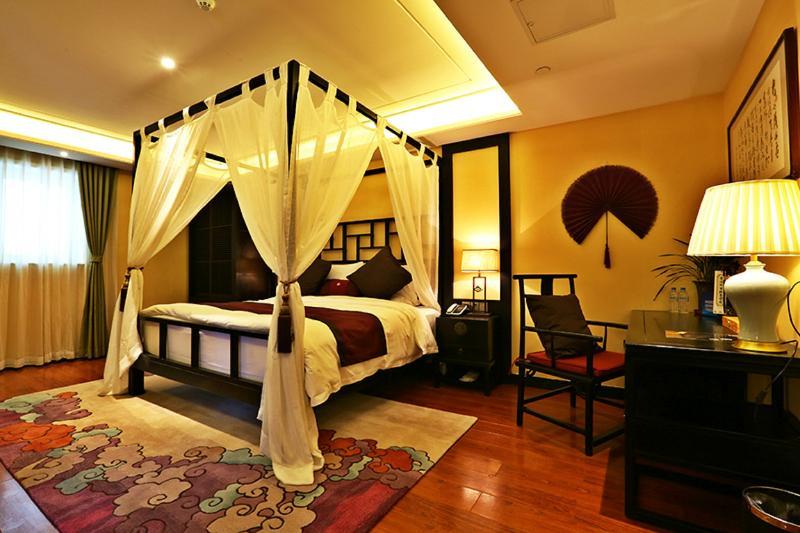 Fuxue Qiuguo Hotel Beijing Nanluoguxiang Siheyuan Branch المظهر الخارجي الصورة